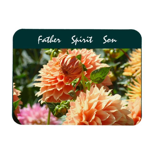 Íman Presentes Espírito Pai Filho ímã Espiritual Religi (Horizontal)