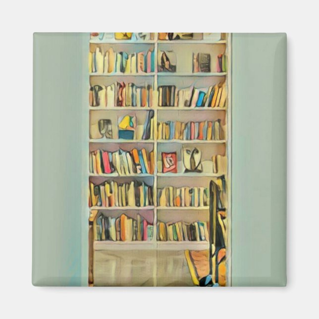 Íman Presentes incríveis para amantes de livros (Frente)
