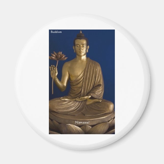 Íman Presentes "Namaste" do Budismo Camisetas Canecas C (Frente)