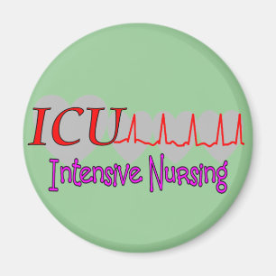 Íman Presentes originais dos cuidados INTENSIVOS de ICU