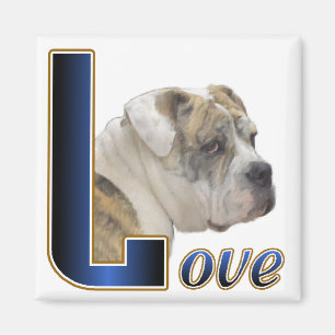 Íman Presentes para Bulldog Inglês