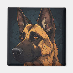 Íman 🐕 Presentes para Donos de Pastor Alemão 🐕