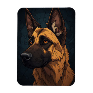 Íman 🐕 Presentes para Donos de Pastor Alemão 🐕