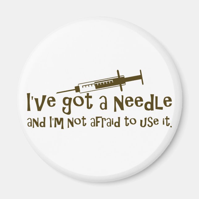 Íman Presentes para Enfermeiros e Diabéticos (Frente)