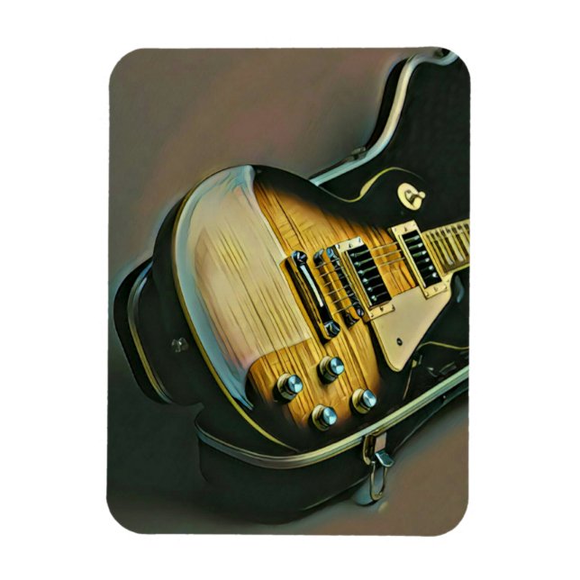 Íman Presentes para guitarrista (Vertical)