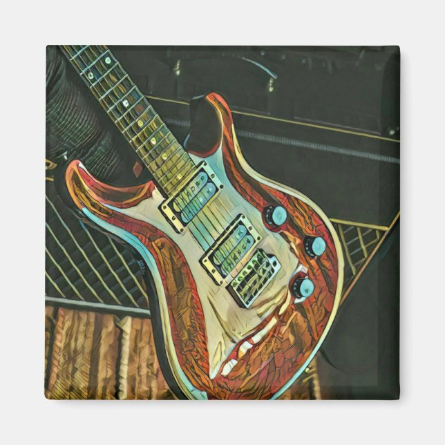 Íman Presentes para guitarrista (Frente)