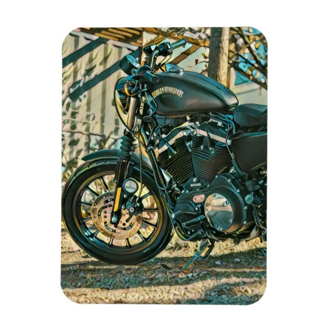 Íman Presentes para motociclos (Vertical)