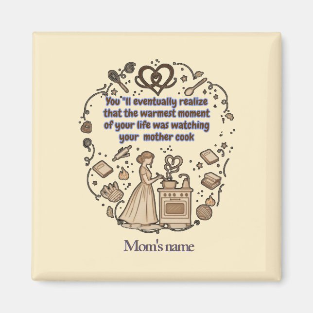 Íman presentes para o dia das mães (Frente)