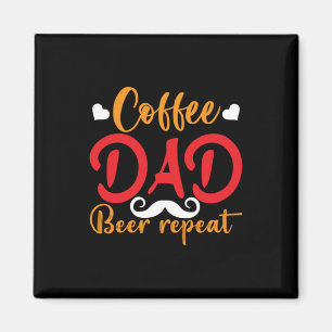 Íman Presentes para o Pai Café Pai Cerveja Repita