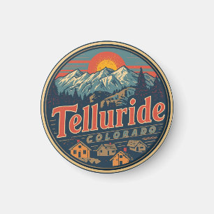 Íman presépios Telluride colorado presentes ao ar livre
