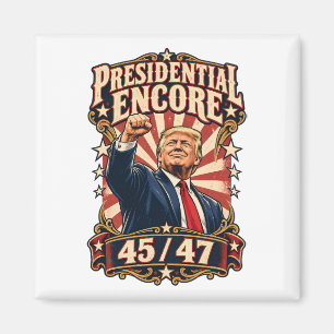 Íman Presidencial Encore Punho Erguido 45 47