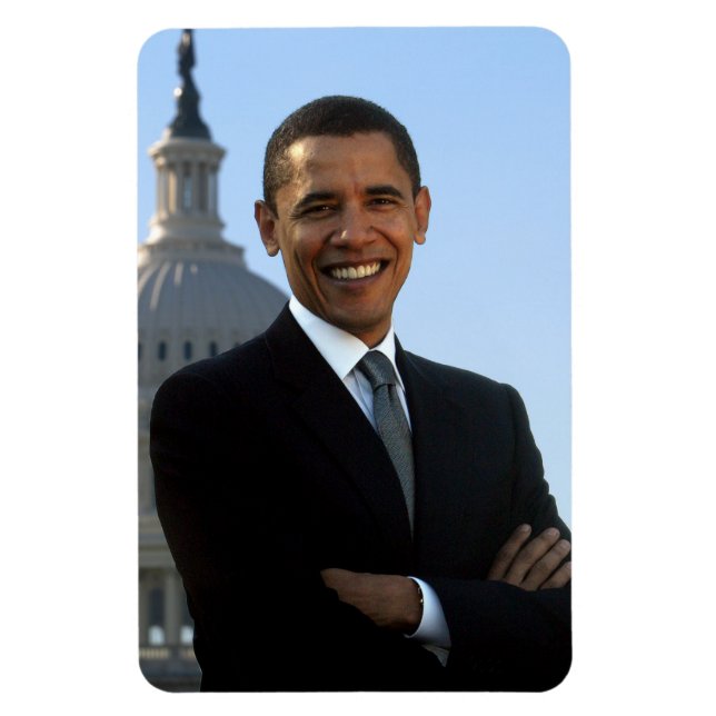 Íman Presidente americano Barack Obama como Senador dos (Vertical)