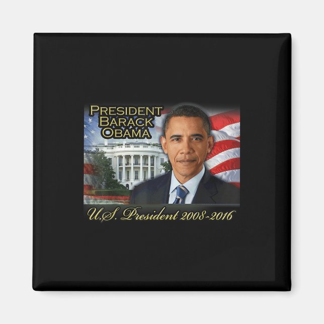 Íman Presidente Barack Obama 2008-2016 Presidente dos E (Frente)