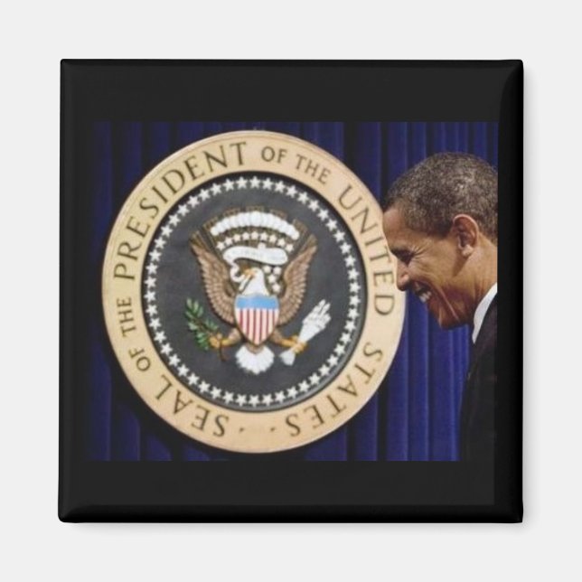 Íman Presidente Barack Obama 2009 (Frente)