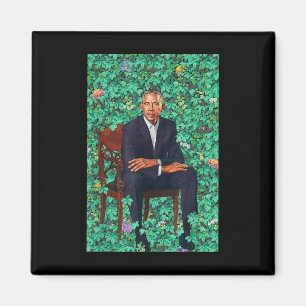 Íman Presidente Barack Obama Retrato Camisa