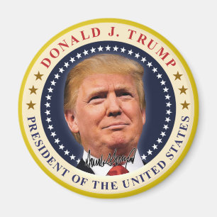 Íman Presidente Donald Trump Dia de Inauguração Lembran