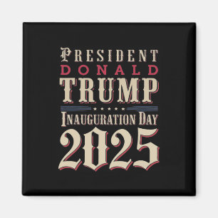 Íman Presidente Donald Trump Dia de Posse 2025 Apoiador