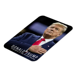 Íman Presidente Donald Trump Fotografia Flexível