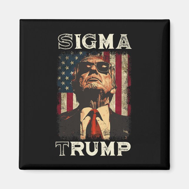 Íman Presidente Donald Trump - Sigma Trump (Frente)