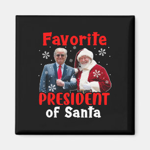 Íman Presidente Favorito de Papais noeis Trump Orgulhos