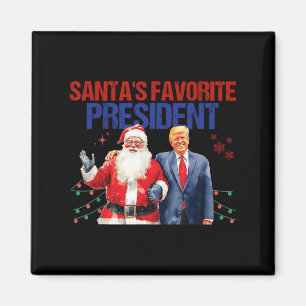Íman Presidente Favorito do Papai Noel Trump Cutetrump 