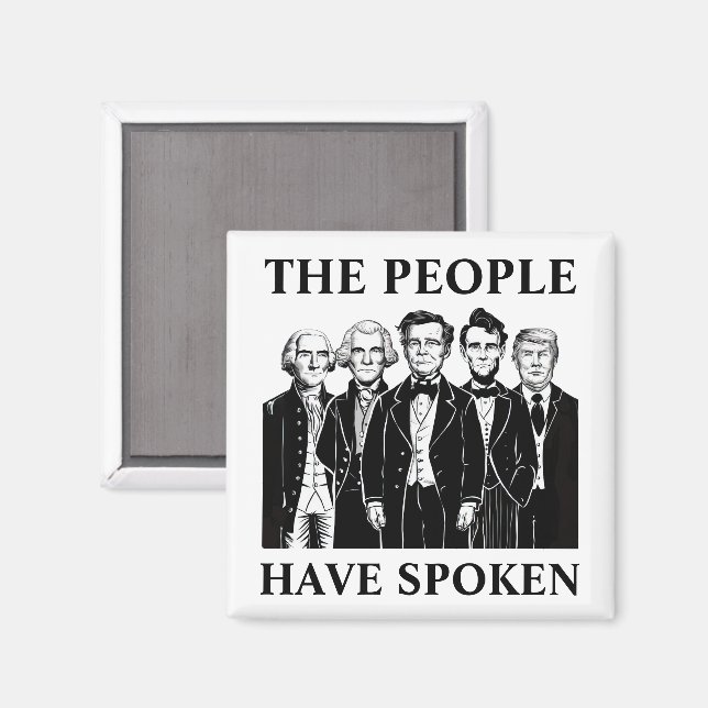 Íman Presidente Inauguração (Front/Back)