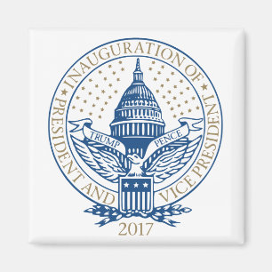 Íman Presidente Inaugural Logotipo Inauguração das