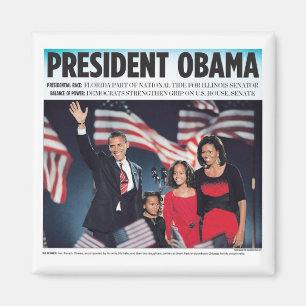 Íman Presidente Obama Ímã