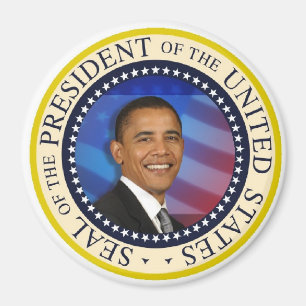 Íman Presidente Obama Presidencial Inauguração Grande