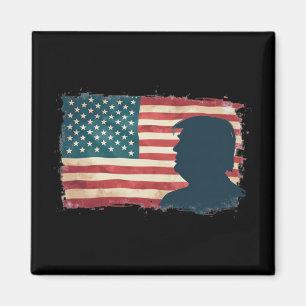 Íman Presidente Trump 2024 Patriot Democracy Americana
