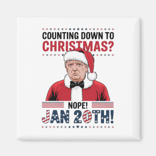 Íman Presidente Trump Inauguração Dia Camisa Tremor Eng