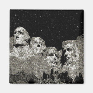 Íman Presidentes Americanos Monte Rushmore,