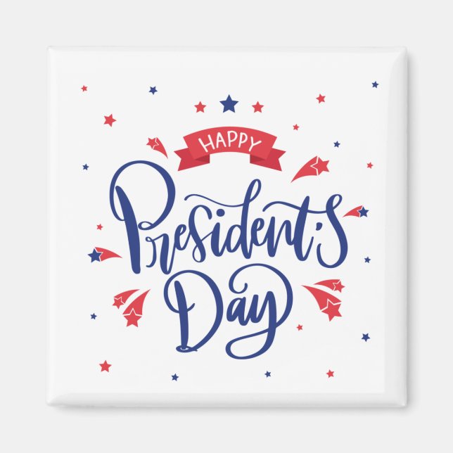 Íman Presidents' Day Magnet (Frente)