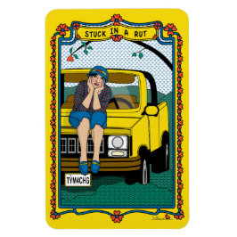 Íman Preso em um frigorífico Rut_B_4x6