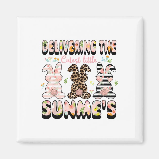 Íman Prestação De Mão De Obra E De Entrega Dos Bunnies  (Frente)