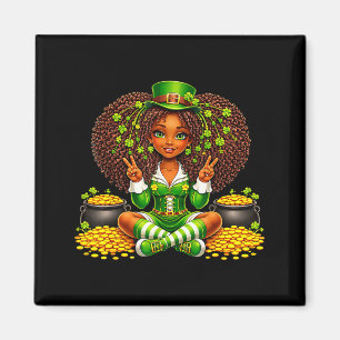 Íman Preta irlandesa afro menina negra americana africa