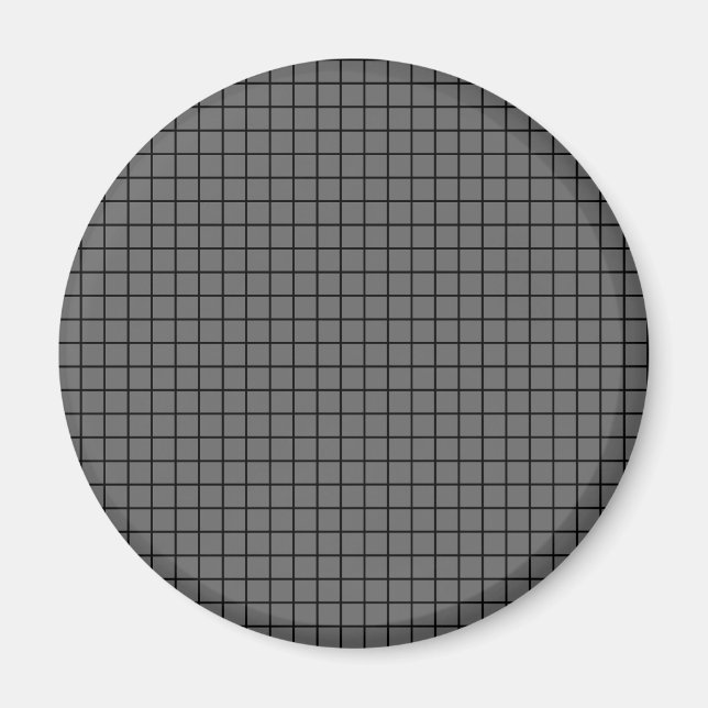 Íman preto de grade (Frente)