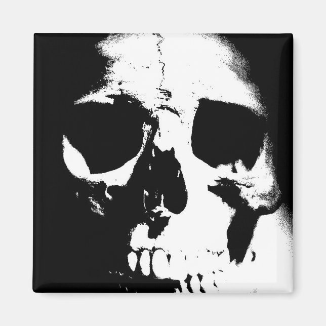 Íman Preto e Branco (Frente)