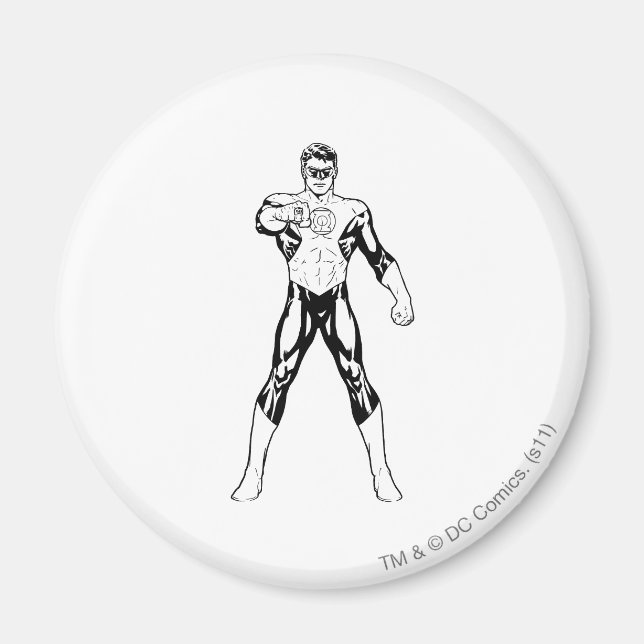 Íman Preto e branco olhando para frente (Frente)