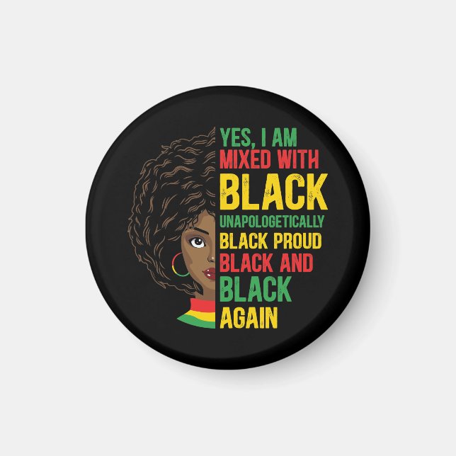 Íman Preto e Orgulhoso | Sem desculpas | Rainha Negra (Frente)