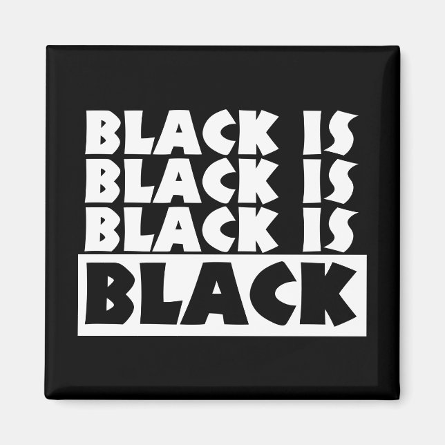 Íman Preto é Preto (Frente)