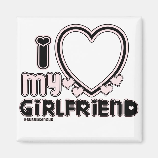 Íman preto i luv 1 (Frente)