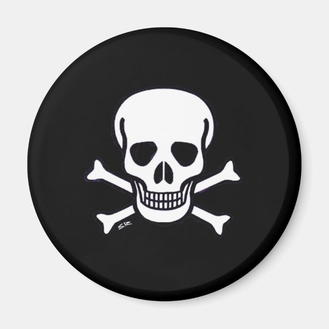 Íman preto n Ossos (Frente)