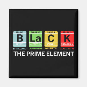 Íman Preto O Elemento Principal Histórico Preto