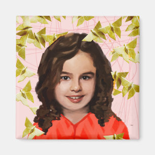 Íman Preto órfão Kira - Origami feminino