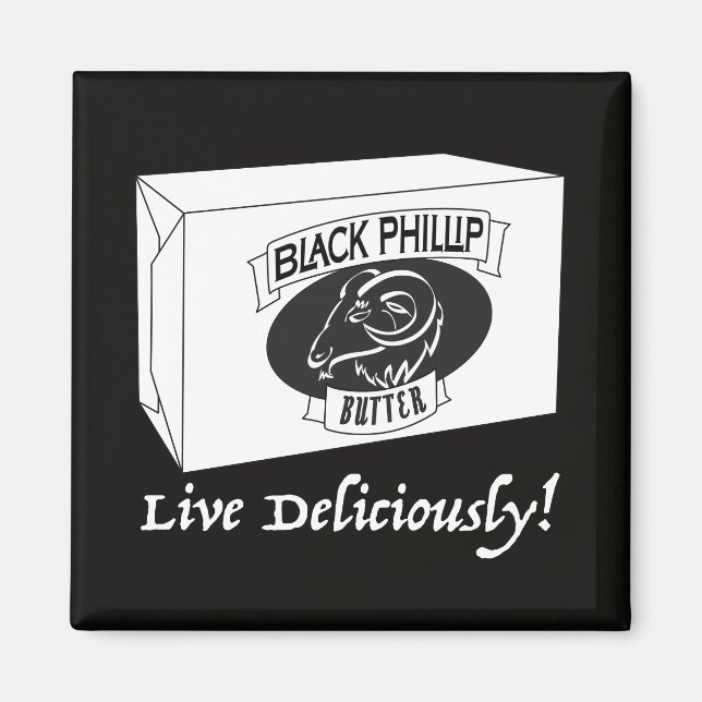 Íman preto Phillip (Frente)