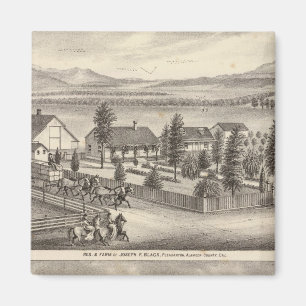 Íman Preto, residências Neal, propriedades