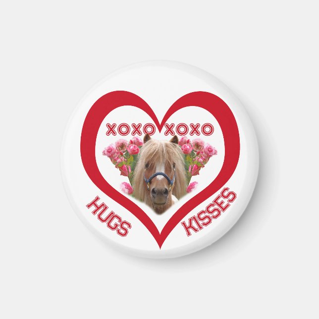 Íman Pretty Pony in Red Valentine's Day (Frente)