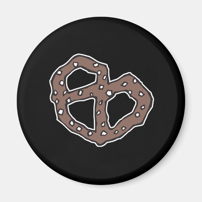 Íman pretzel (Frente)