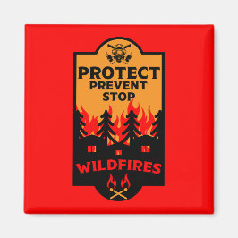 Íman Prevenção contra incêndios florestais